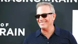 Kevin Costner amerikai színész az Ebgondolat (The Art of Racing in the Rain) című filmjének bemutatóján Los Angelesben 2019. augusztus 1-jén (Fotó: MTI/EPA/Nina Prommer)