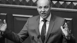 Andrij Parubij (Fotó: MTI/EPA/Roman Pilipey)