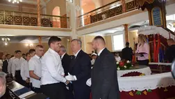 Az Egán Ede Szakképzési Centrum tanévnyitóján. Fotó: Kárpátinfó/ Kovács Elemér