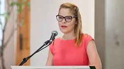 Balatoni Katalin, a pedagógiai innovációk előmozdításáért és a családbarát oktatási környezet erősítéséért felelős miniszterelnöki biztos