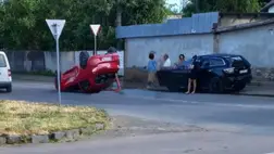 Baleset történt Ungváron: három sérült, köztük két kisgyermek