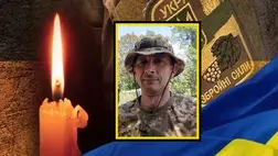 A 47 éves Viktor Bozsko katona elesett a háborúban (Turjaremete/Turja-Remeta, Ungvari járás, Kárpátalja)