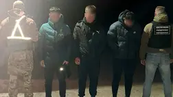 A Csapi Határőregység két sorköteles férfit állított meg, akik Szlovákiába próbáltak illegálisan átszökni húsvétkor. Fotó: Ukrán Állami Határőrszolgálat