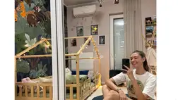 Dallos Bogi megmutatta kisfia szobáját