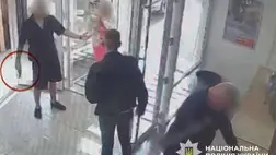 Egy parkolóhely miatti vita lövöldözésbe torkollott egy ungvári postahivatalban. Fotó: Ukrán Nemzeti Rendőrség