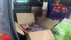 Elektromos cigaretták csempészetét akadályozták meg az ukrán-szlovák határon. Fotó: Ukrán Állami Határőrszolgálat