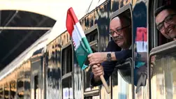 Elindult a Székely Gyors és a Csíksomlyó Expressz Erdélybe.Illusztráció. Fotó: Internet