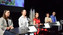 Évadnyitó sajtótájékoztató a beregszászi magyar színházban - Kultúraközvetítés, közösségi élmény. Fotó: Kárpátinfó/ Kovács Elemér