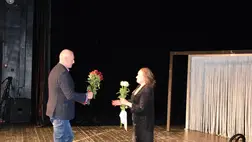 Fedák Sári – színházi előadás Beregszászon - Csupa tűz és lobogás. Fotó: Kárpátinfó/ Kovács Elemér