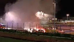 Szervezett támadások érték francia börtönöket, a támadók lövöldöztek és járműveket gyújtottak fel (Fotó: X)