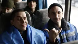 150 ukrán védő tért haza az orosz fogságból. Fotó: t.me/V_Zelenskiy_official