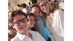 Hajas László ritkán látott lányai: Orsi 41, Bia 32 éves