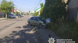 Halálos baleset Huszton – elhunyt egy kerékpáros nő. Fotó: Ukrán Nemzeti Rendőrség