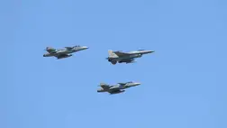 Hatékonyak az F-16-osok / Fotó: Aleksander Kalka / AFP (képünk illusztráció)