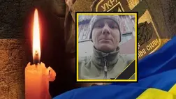 A háborúban elesett Petro Horbacs (Aknaszlatina/Szolotvino, Técsői járás, Kárpátalja)