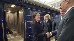 Kijevbe érkezett Annalena Baerbock