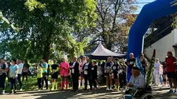 Jótékonysági futás a KMKSZ ISZ és Beregszászi Városi Tanács szervezésében 