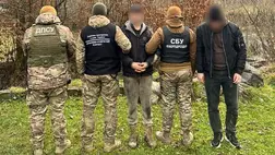 Két kárpátaljai férfit kaptak el, miközben egy katonakorú férfit próbáltak átcsempészni Romániába. Fotó: DPSZU