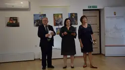 Kóka Ferenc-kiállítás a beregszászi konzulátuson - Szakadatlan életigenlés. Fotó: Kárpátinfó/ Marton Erzsébet