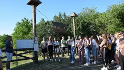 KRISZ dicsőítő alkalom a beregardói Fehér sziklánál - Jézussal a hegyen. Fotó: Kárpátinfó/ Kovács Erzsébet