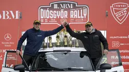 Kronome Ákos: Egy teljesen gondmentes versenyt zártunk, és a dobogó is megvolt. Fotó: Hajóka SportFotó