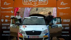 Kronome Ákos: Nehéz és trükkös körülmények a Zemplén Ralin. Fotó: Hajóka SportFotó