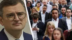 Kuleba: A munkaerőhiány miatt Ukrajnának lehet, hogy meg kell nyitnia a határait ázsiai migránsok előtt. Fotó: UNIAN