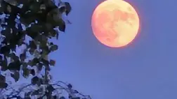 Lenyűgöző látványt nyújtott az éjjeli eperhold.Illusztráció. Fotó: Internet