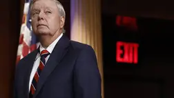 Lindsey Graham amerikai republikánus szenátor. Fotó: Anna Moneymaker/Getty Images