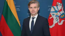  Kestutis Budrys Litvánia külügyminisztere (Forrás: Litván külügyminisztérium honlapja)