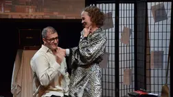 Magda, a Szabó. Színházi est Beregszászon - A szenvedély létjogosultsága. Fotó: Kárpátinfó/ Kovács Elemér