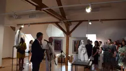 Matl Péter-kiállítás a Munkácsy Mihály Magyar Házban - Kőben, fában, bronzban, vásznon a magyar gondolat. Fotó: Kárpátinfó/ Kovács Elemér