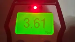 Munkácson 3,61 ezrelékes alkoholszinttel közlekedett egy autós. Fotó: Kárpátaljai Járőrszolgálat