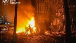 Odessza lángokban – a háború jelentősen növeli egy ukrán klímaválság kockázatát / Fotó: AFP