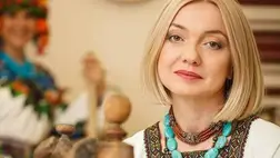 Olena Ivanovszka, Ukrajna nyelvi ombudsmanja. Fotó: interfax.com.ua