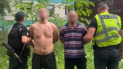 A két kárpátaljai férfi ittas állapotban támadt hivatalos személyekre. A hatóság garázdaság és erőszak miatt indított eljárást ellenük. Fotó: Ukrán Nemzeti Rendőrség