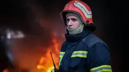 Orosz dróntámadás ért egy gázelosztó állomást Ukrajnában. Fotó: facebook.com DSNS.GOV.UA