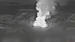 Orosz olajfinomítók és más olajlétesítmények az ukrán drónok célkeresztjében / Fotó: Magyarbirds / Reuters / UGC