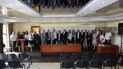 Partnerség határok nélkül: Projektindító Nagydobronyban - Együttműködés a jobb felkészültség és a határokon átnyúló katasztrófamegelőzés érdekében. Fotó: Kárpátinfó/ Kovács Erzsébet