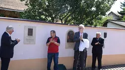 Újabb neves beregszászi kapott emléktáblát - Schober Ottóra emlékeztek. Fotó: Kárpátinfó/ Marton Erzsébet