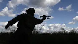 Ukrán drónkezelő a 3. rohamdandártól 2023. július 16-án. Fotó: Paula Bronstein / Getty Images