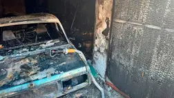 Ungvár: 70 éves férfi halt meg garázstűzben. Fotó: DSZNSZ