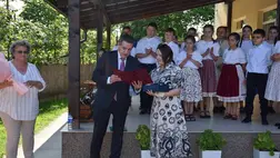 Váradi Enikő Visken vette át a Bonis Bona díjat - A nemzet tehetségeiért. Fotó: Kárpátinfó/ Kovács Erzsébet