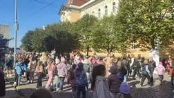 Villámcsődület Beregszász központjában - A magyar népi játék napja 