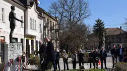 Március 15. Koszorúzás Beregszászban - Legyen béke!