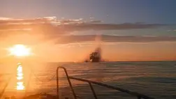 Orosz dróncsapás a Fekete-tengeren. Fotó: Internet