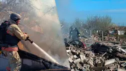 Csaknem 70 orosz támadás egyetlen nap alatt.Illusztráció. Fotó:Колаж УНІАН, фото - ДСНС