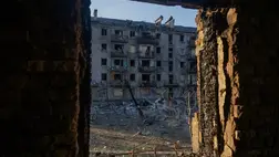 Ukrajnában harminchét százalékkal nőtt a civil áldozatok aránya az idei év első hat hónapjában.  AFP/Tetiana Dzhafarova