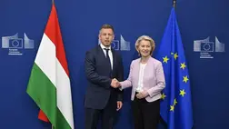 Kiterjesztett visegrádi együttműködés és jószomszédi viszony Ukrajnával: ezt ígéri Magyar Péter / Fotó: John Thys / AFP