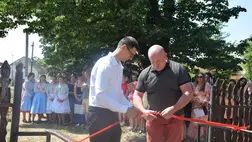 Játszótérátadás gyermeknappal Nagyberegen - Az összefogás eredménye